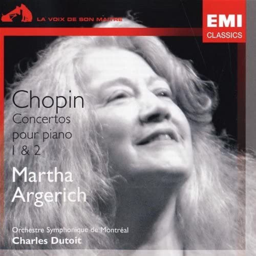 Chopin : Concertos pour piano n° 1 Op. 11 et n° 2 Op. 21 - Martha Argerich, Chopin, Charles Dutoit, Orchestre symphonique de Montréal - CD