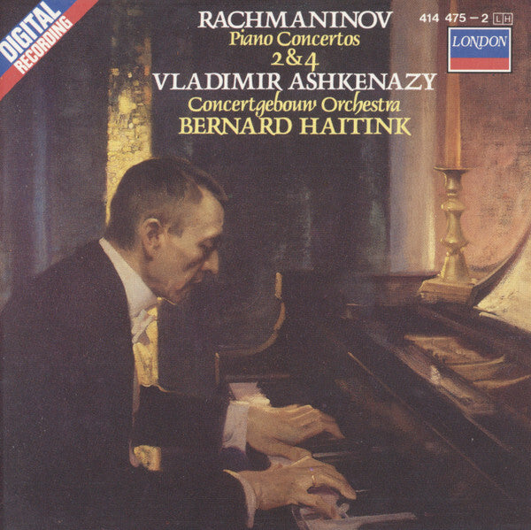 Rachmaninov - Concertos pour piano nos 2 et 4 - Vladimir Ashkenazy, Rachmaninov, Bernard Haitink, Concertgebouw Orchestra - CD