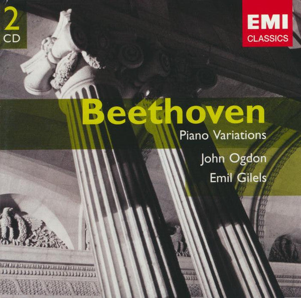 Beethoven: Piano Variations - Beethoven, Emil Gilels, John Ogdon - CD