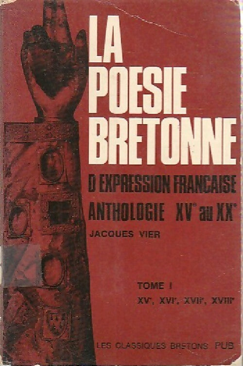 Livrenpoche : La poésie bretonne - Jacques Vier - Livre