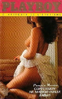 Confession de Mademoiselle Sapho - Pidansat De Mairobert - Livre