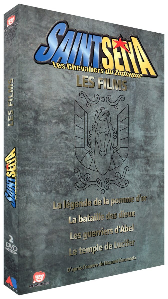 Saint Seiya - Les Chevaliers du Zodiaque - Les Films (Version non censurée) - Masayuki Akehi, Shigeyasu Yamauchi, Kozo Morishita - DVD