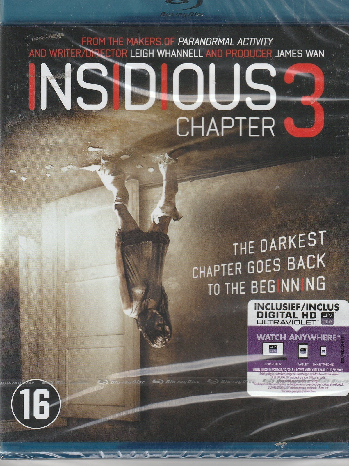 Insidious Chapter 3 Blu-Ray - Inconnu - DVD