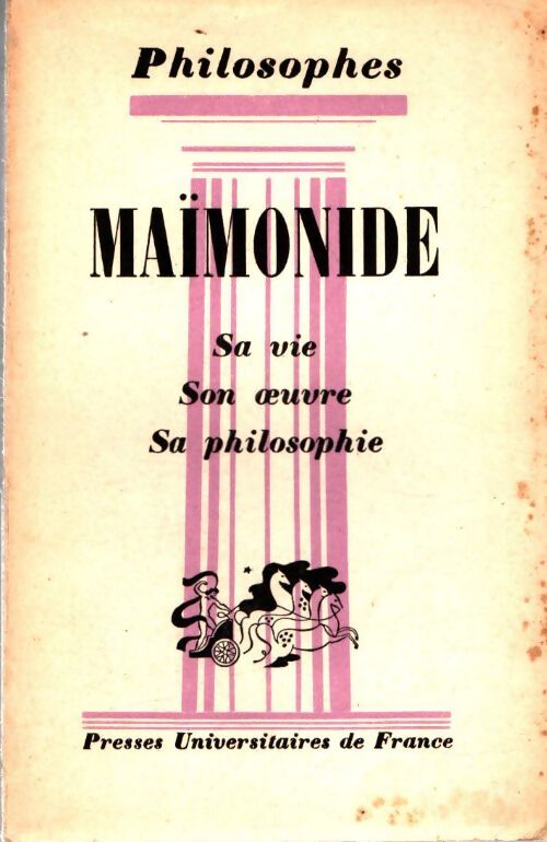 Livrenpoche : Maïmonide - Henri Sérouya - Livre