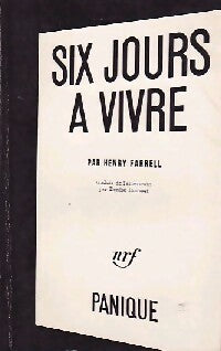 Livrenpoche : Six jours à vivre - Henry Farrell - Livre