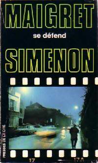 Livrenpoche : Maigret se défend - Georges Simenon - Livre