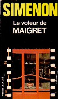 Livrenpoche : Le voleur de Maigret - Georges Simenon - Livre