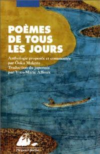 Poèmes de tous les jours - Inconnu - Livre