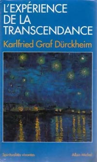 Livrenpoche : L'expérience de la transcendance - Karlfried Graf Dürckheim - Livre