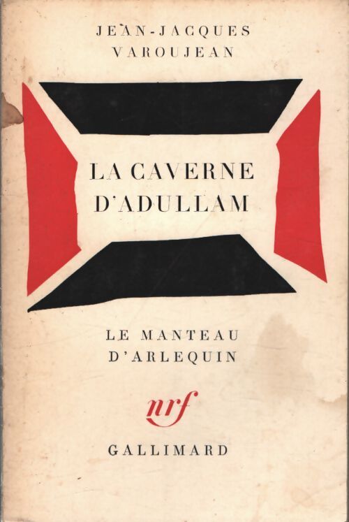 La caverne d'Adullam - Jean-Jacques Varoujean - Livre