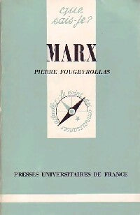 Marx - Pierre Fougeyrollas - Livre