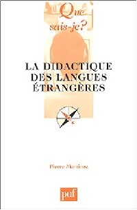 Livrenpoche : La didactique des langues étrangères - Pierre Martinez - Livre