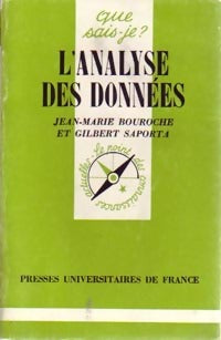 Livrenpoche : L'analyse des données - Jean-Marie Bouroche, Gilbert Saporta - Livre