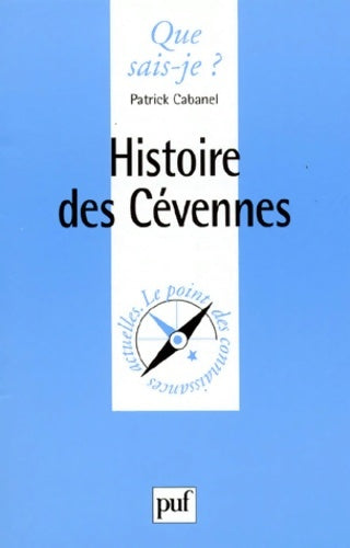Livrenpoche : Histoire des Cévennes - Patrick Cabanel - Livre