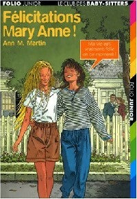 Livrenpoche : Le club des baby-sitters Tome XXX : Félicitations Mary Anne ! - Ann Martin - Livre