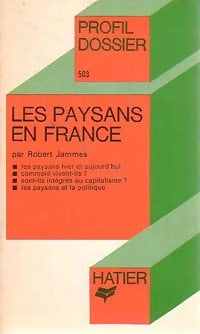 Livrenpoche : Les paysans en France - Robert Jammes - Livre