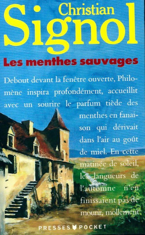 Livrenpoche : Le pays bleu Tome II : Les menthes sauvages - Christian Signol - Livre
