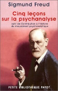 Livrenpoche : Cinq leçons sur la psychanalyse - Sigmund Freud - Livre
