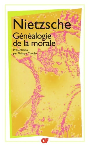 Livrenpoche : Généalogie de la morale - Friedrich Nietzsche - Livre