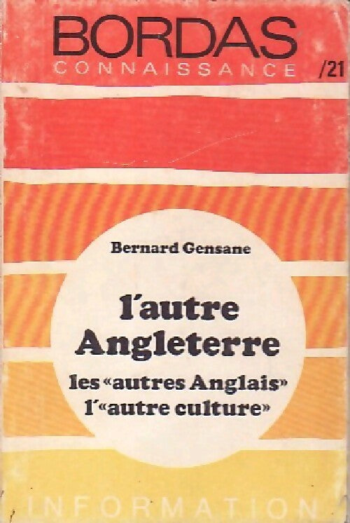 Livrenpoche : L'autre Angleterre - B. Gensane - Livre