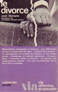 Livrenpoche : Le divorce - Jean Libmann - Livre