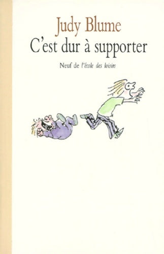 Livrenpoche : C'est dur à supporter - Judy Blume - Livre