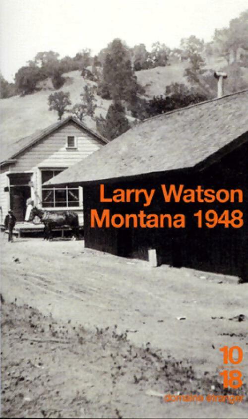 Livrenpoche : Montana 1948 - Larry Watson - Livre