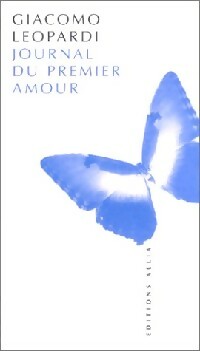 Livrenpoche : Journal du premier amour - Giacomo Leopardi - Livre