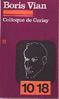 Livrenpoche : Colloque de Cerisy Tome II - Boris Vian - Livre