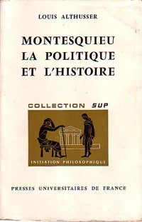 Montesquieu - Louis Althusser - Livre