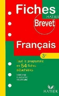Livrenpoche : Fiches Brevet Français - Jacques Dauvin - Livre