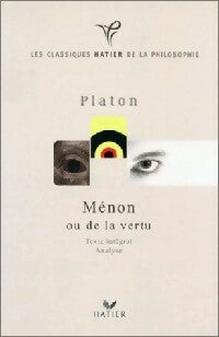 Livrenpoche : Ménon - Platon - Livre