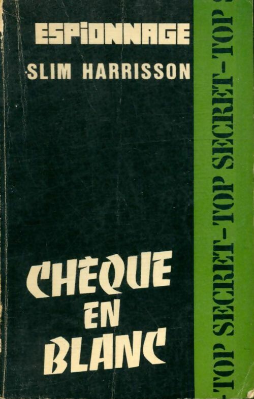 Livrenpoche : Chèque en blanc - Slim Harrisson - Livre