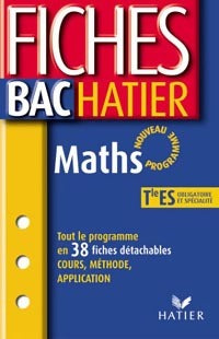 Livrenpoche : Maths : Terminale ES : Cours, méthode, application - Laurent Darré - Livre