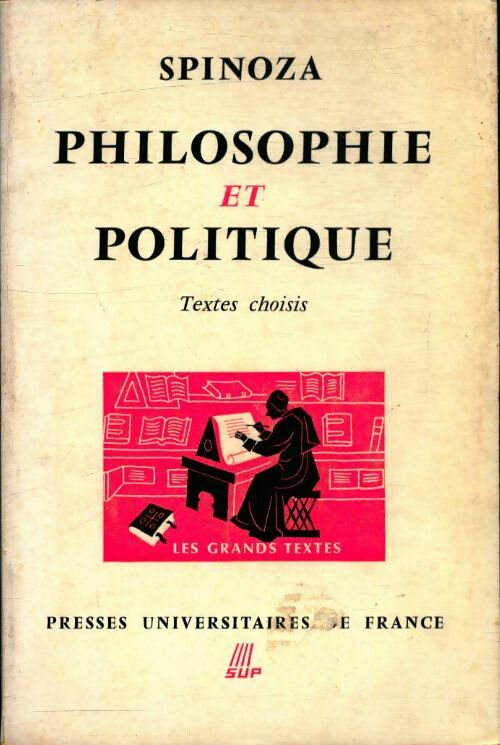Philosophie et politique - Baruch Spinoza - Livre