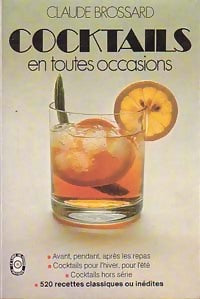 Livrenpoche : Cocktails en toutes occasions - Claude Brossard - Livre