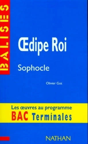 Livrenpoche : Oedipe roi - Sophocle - Livre