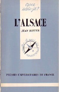L'Alsace - Jean Ritter - Livre