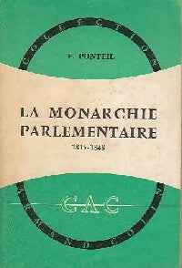 Livrenpoche : La monarchie parlementaire - Félix Ponteil - Livre