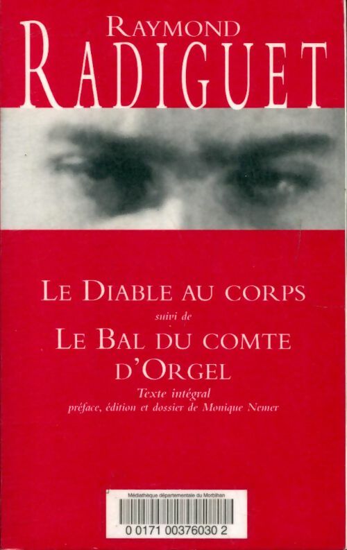Livrenpoche : Le diable au corps / Le bal du comte d'Orgel - Radiguet Raymond - Livre