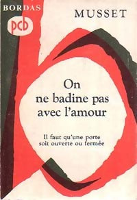 Livrenpoche : On ne badine pas avec l'amour - Alfred De Musset - Livre
