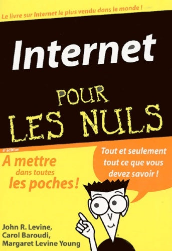 Livrenpoche : Internet pour les nuls - Carol Baroudi - Livre
