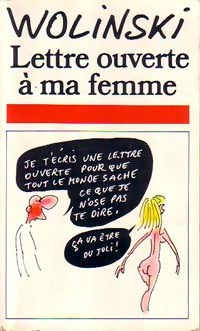 Livrenpoche : Lettre ouverte à ma femme - Wolinski - Livre