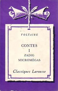 Livrenpoche : Contes Tome I : Zadig / Micromégas - Voltaire - Livre