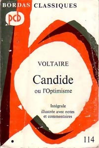 Candide - Voltaire -  Classiques Bordas - Livre
