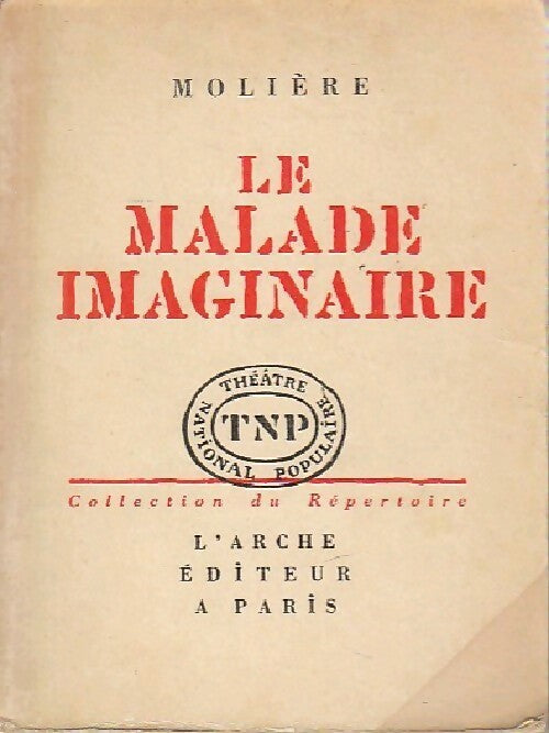 Livrenpoche : Le malade imaginaire - Molière, Kutukdjian Garance - Livre