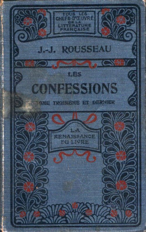 Livrenpoche : Les confessions Tome III - Jean-Jacques Rousseau - Livre