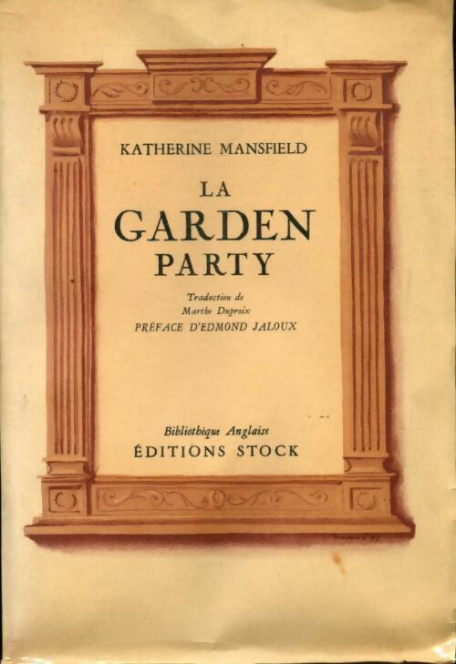 Livrenpoche : La garden party - Katherine Mansfield - Livre