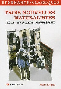 Livrenpoche : Trois nouvelles naturalistes - Joris-Karl Huysmans - Livre