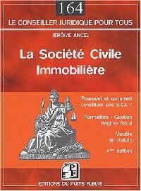 Livrenpoche : La société civile immobilière - Ancel - Livre